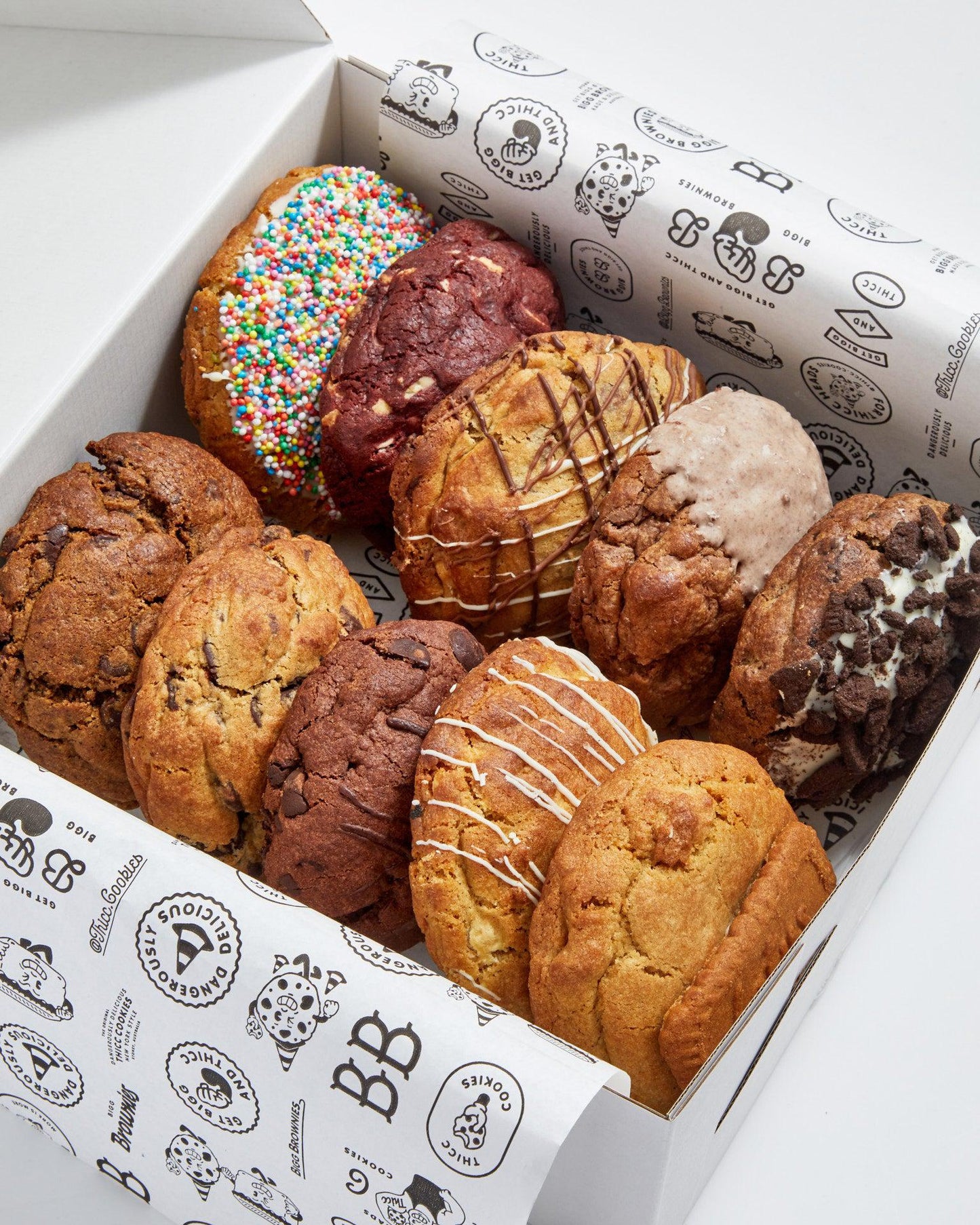 The Classics Box- BIGG Brownies & THICC Cookies - New York Style Cookies