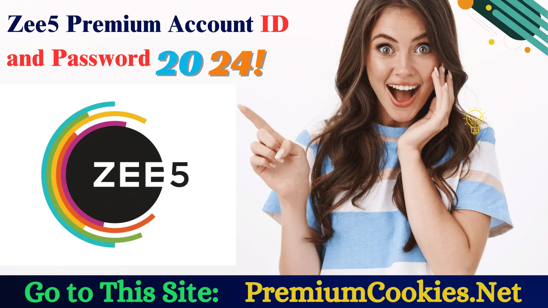 Zee5 Premium Account ID and Password Free 2024